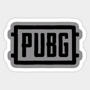 PUBG - Black Sticker